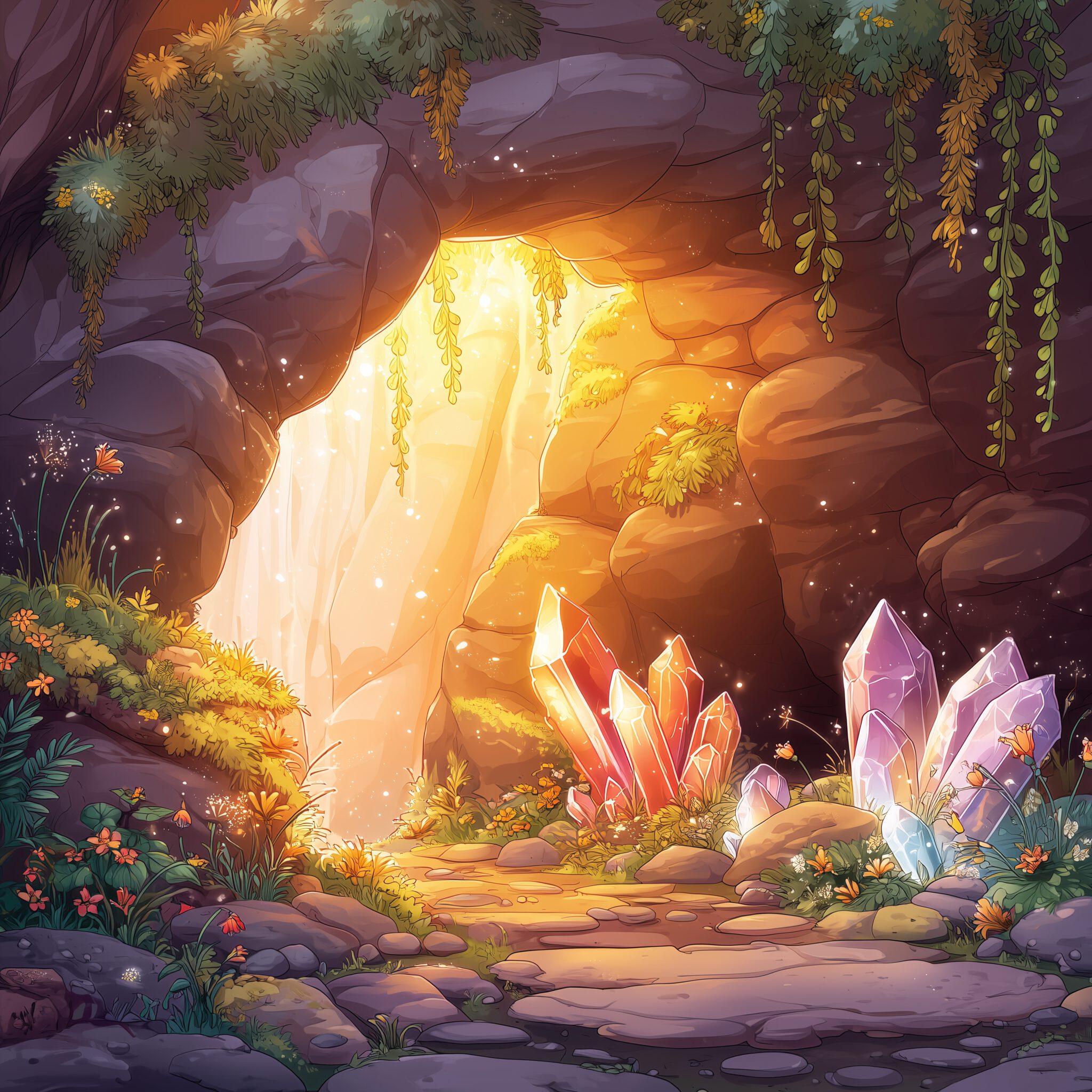 9. Die Höhle der Kristalltüren