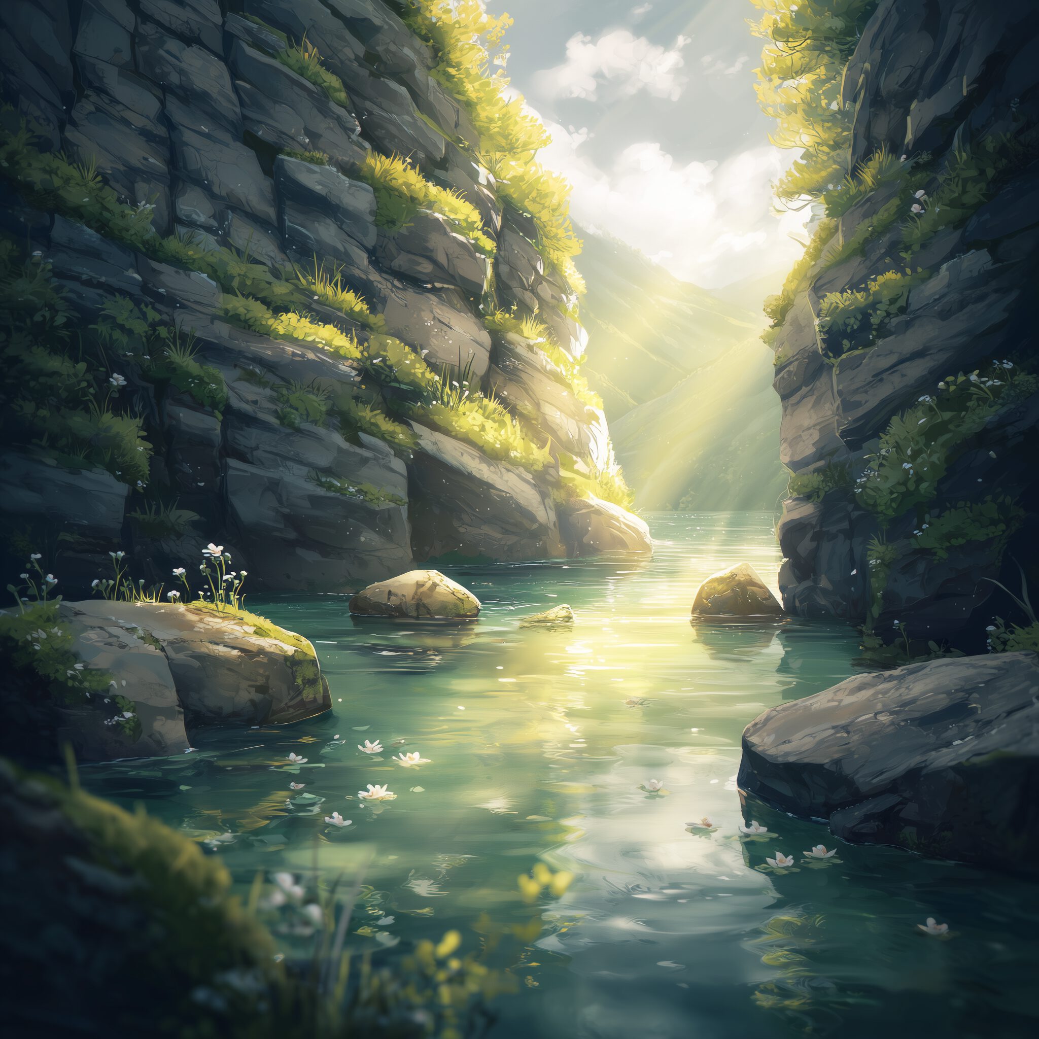 2. Der Kristallsee der Einsicht